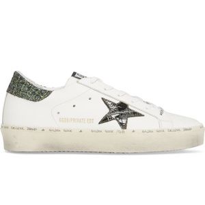 Golden Goose Hi Star Platform
Sneaker (WHITE / GREEN LEATHER)